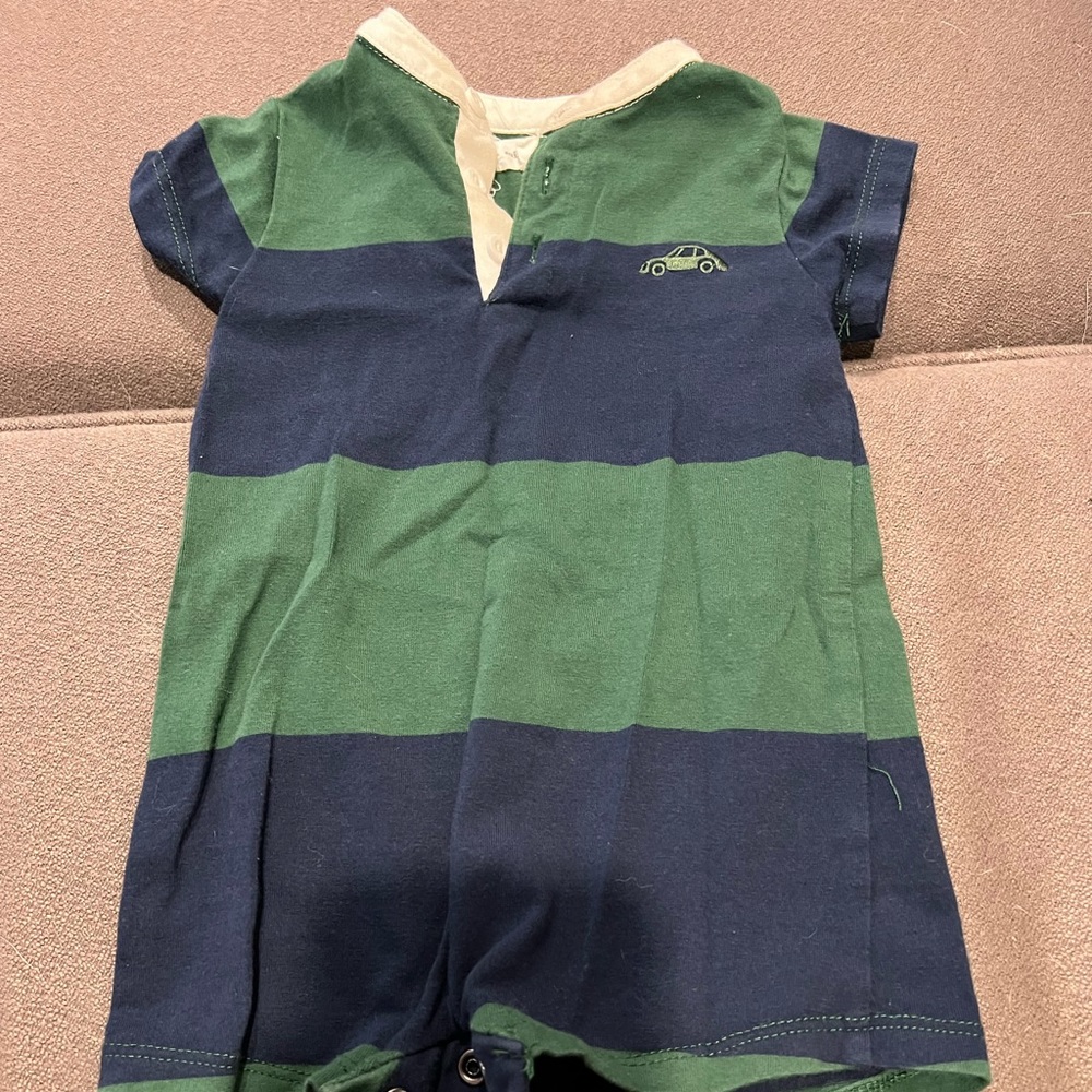 3 months short sleeve short onsie